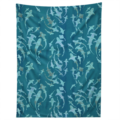 Schatzi Brown Sharky Aqua Tapestry