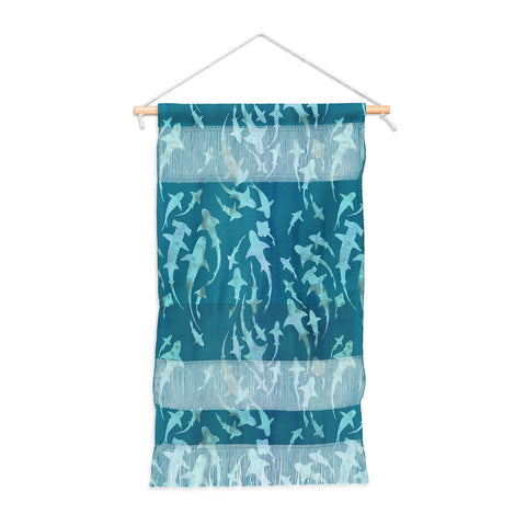 Schatzi Brown Sharky Aqua Wall Hanging Portrait