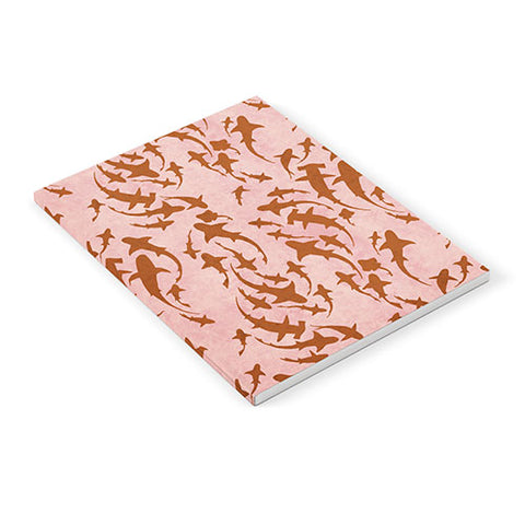 Schatzi Brown Sharky Pink Notebook