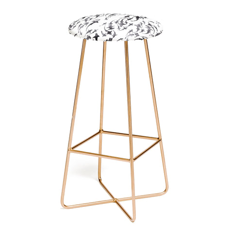 Schatzi Brown Sharky White Bar Stool