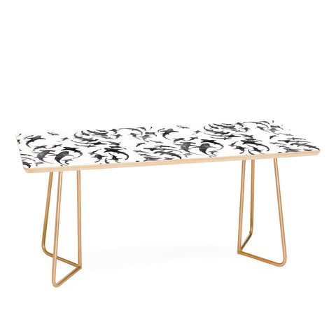 Schatzi Brown Sharky White Coffee Table