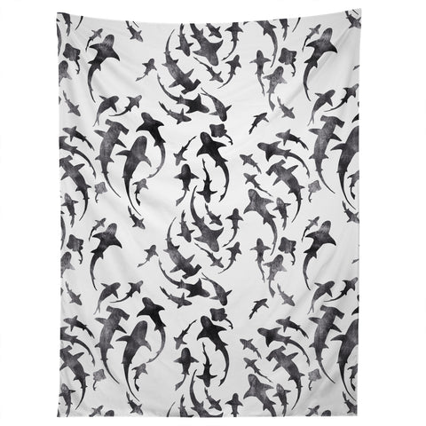 Schatzi Brown Sharky White Tapestry