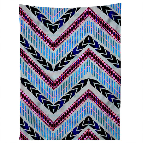Schatzi Brown Shelby Chevron Silver Tapestry