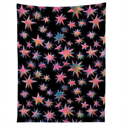 Schatzi Brown Starry Pink Tapestry