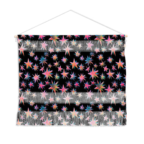 Schatzi Brown Starry Pink Wall Hanging Landscape