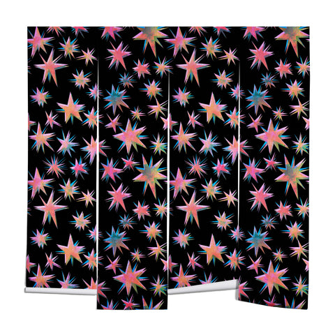 Schatzi Brown Starry Pink Wall Mural
