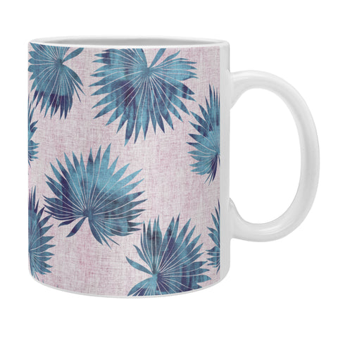 Schatzi Brown Sun Palm Pink Blue Coffee Mug