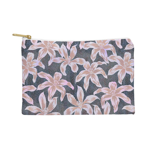 Schatzi Brown Sunrise Floral Muted Pouch