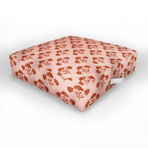 Schatzi Brown Suri Floral Cherry Outdoor Floor Cushion