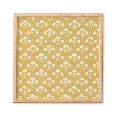 Schatzi Brown Suri Floral Golden Framed Wall Art