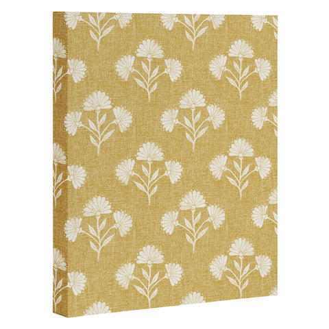 Schatzi Brown Suri Floral Golden Art Canvas