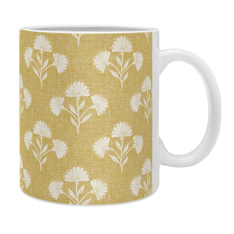Schatzi Brown Suri Floral Golden Coffee Mug
