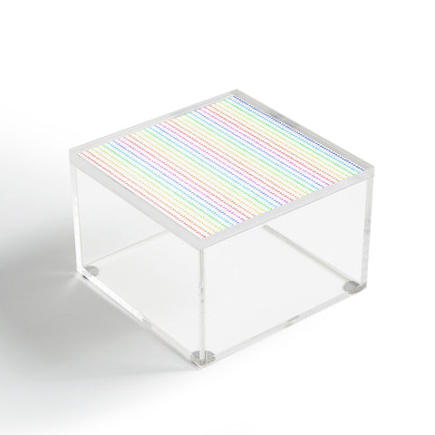 Schatzi Brown Sweet Pastel Mini Hearts Acrylic Box