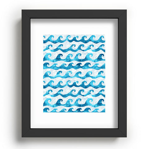 Schatzi Brown Swell Aqua Recessed Framing Rectangle