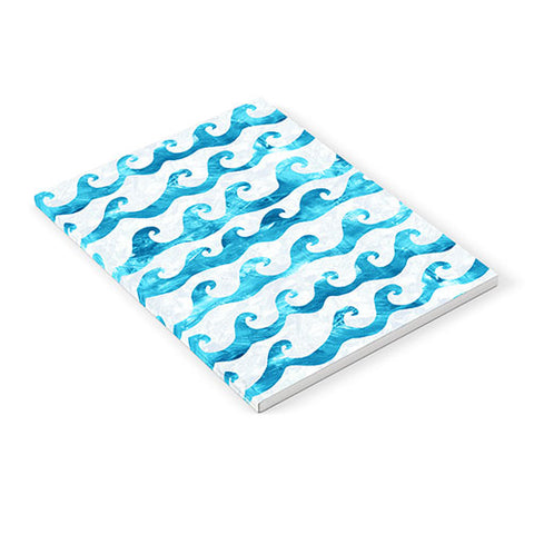 Schatzi Brown Swell Aqua Notebook