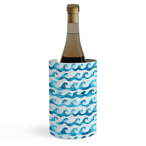 Schatzi Brown Swell Aqua Wine Chiller