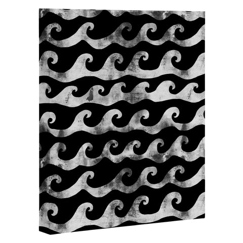 Schatzi Brown Swell Black and White Art Canvas
