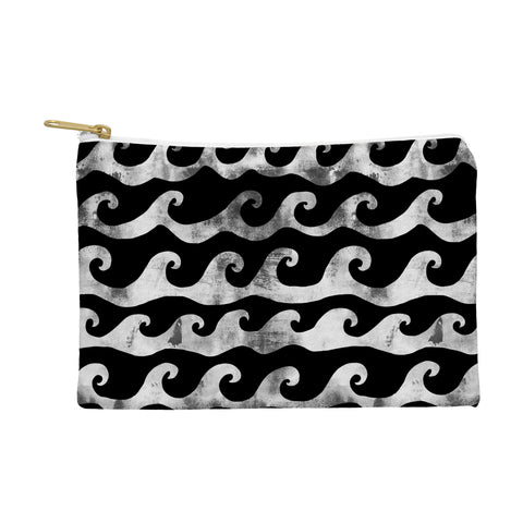 Schatzi Brown Swell Black and White Pouch