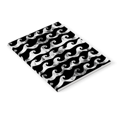 Schatzi Brown Swell Black and White Notebook