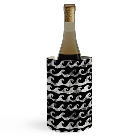 Schatzi Brown Swell Black and White Wine Chiller