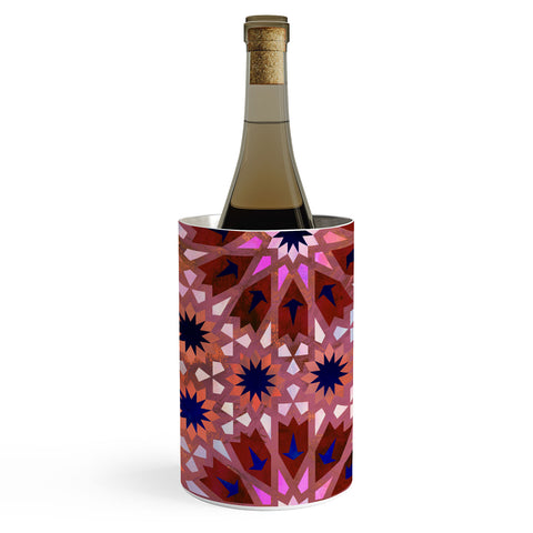 Schatzi Brown Tangier Tile Red Wine Chiller