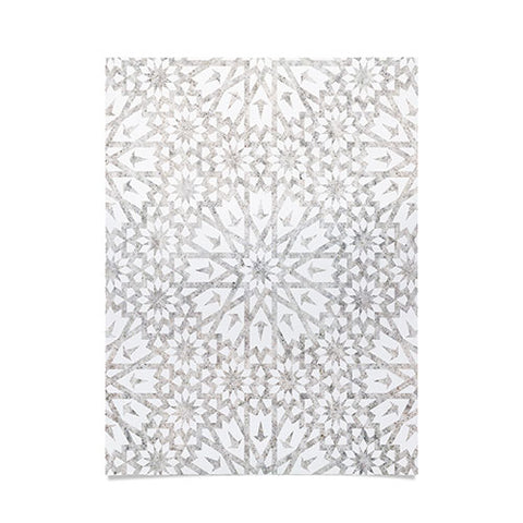 Schatzi Brown Tangier Tile Sand Poster
