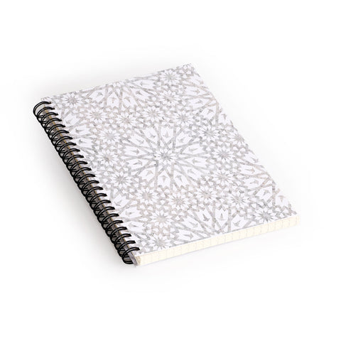 Schatzi Brown Tangier Tile Sand Spiral Notebook