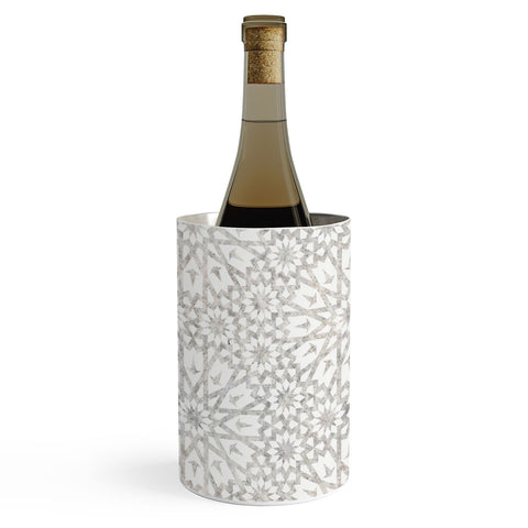 Schatzi Brown Tangier Tile Sand Wine Chiller
