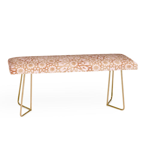 Schatzi Brown Tangier Warm Pink Bench