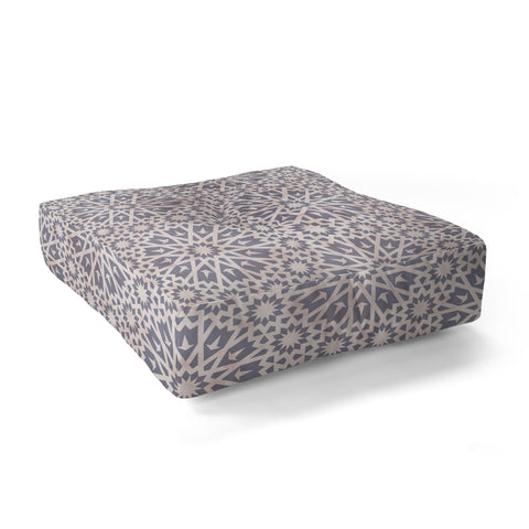 Schatzi Brown Taniger Stone Floor Pillow Square