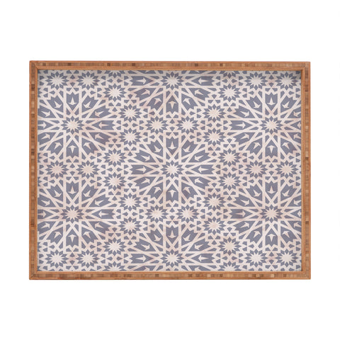 Schatzi Brown Taniger Stone Rectangular Tray