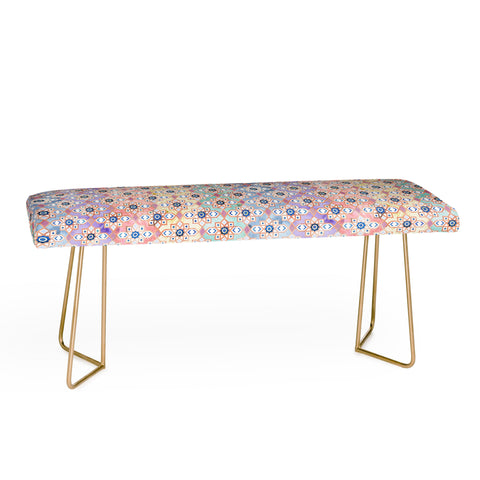 Schatzi Brown Thema Tiles Ombre Bench