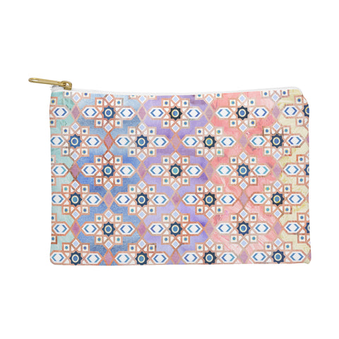 Schatzi Brown Thema Tiles Ombre Pouch