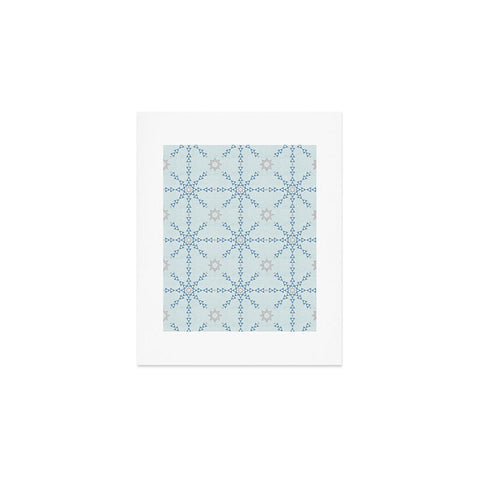Schatzi Brown Triangle Love II Mint Art Print