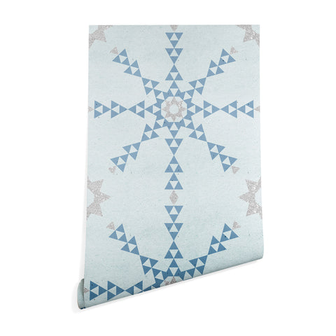 Schatzi Brown Triangle Love II Mint Wallpaper