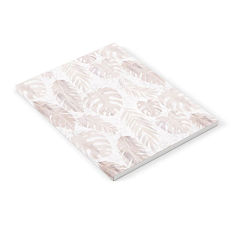 Schatzi Brown Tropical Leaf 2 Neutral Notebook