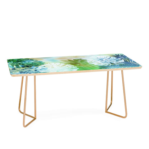 Schatzi Brown Tropix Green Coffee Table