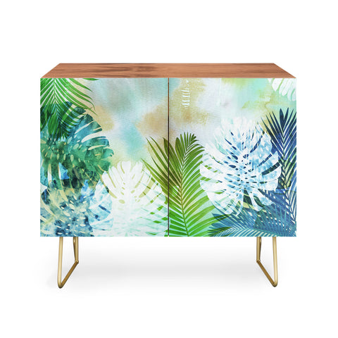 Schatzi Brown Tropix Green Credenza