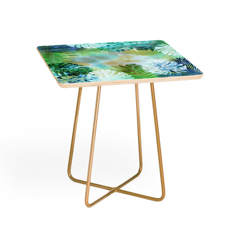 Schatzi Brown Tropix Green Side Table