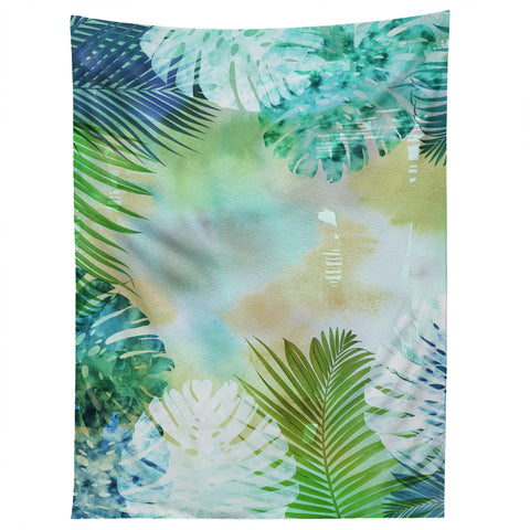 Schatzi Brown Tropix Green Tapestry