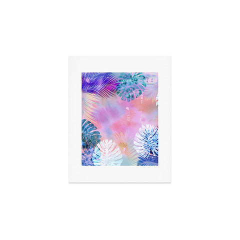 Schatzi Brown Tropix Pink Art Print