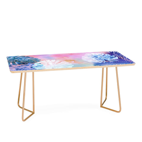 Schatzi Brown Tropix Pink Coffee Table