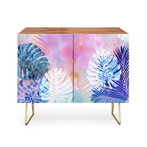 Schatzi Brown Tropix Pink Credenza