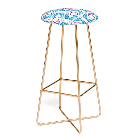 Schatzi Brown Unicorn Coordinate Light Linen Bar Stool