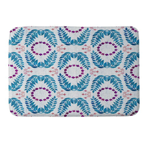 Schatzi Brown Unicorn Coordinate Light Linen Memory Foam Bath Mat