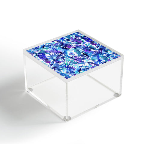 Schatzi Brown Vibe of the Jungle Blue Acrylic Box