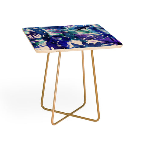 Schatzi Brown Vibe of the Jungle Blue Side Table
