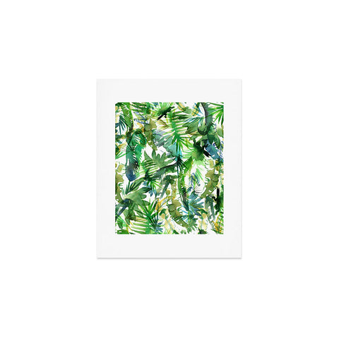 Schatzi Brown Vibe of the Jungle Green Art Print