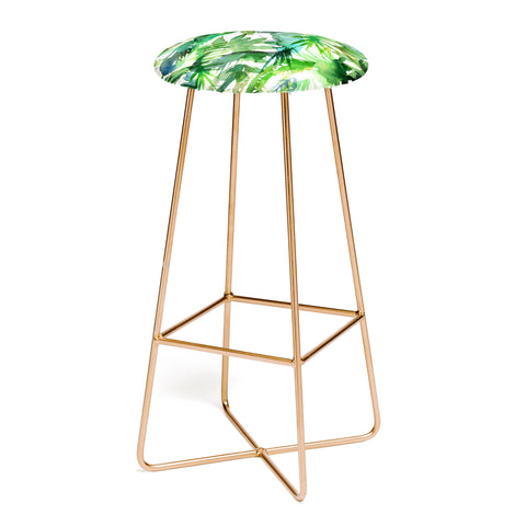 Schatzi Brown Vibe of the Jungle Green Bar Stool