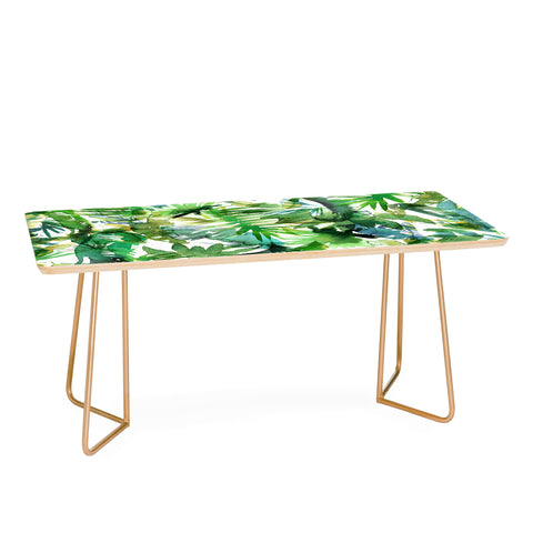Schatzi Brown Vibe of the Jungle Green Coffee Table